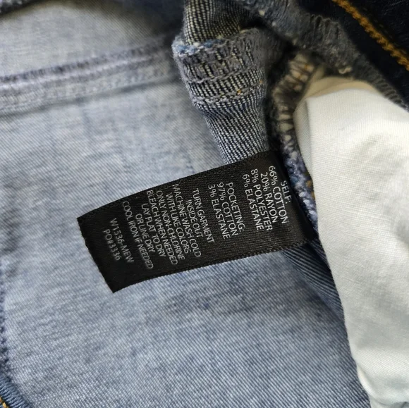 Betabrand Pull On Jeans Womens L Petite Blue Straight - Picture 6 of 11